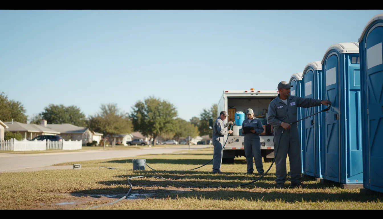 Long-Term Portable Toilet Rental in Lando, SC near me